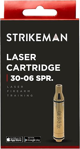 Cartucho de entrenamiento láser Strikeman para disparo en seco - Excelente para la práctica de tiro al blanco con escopetas y rifles, hecho para