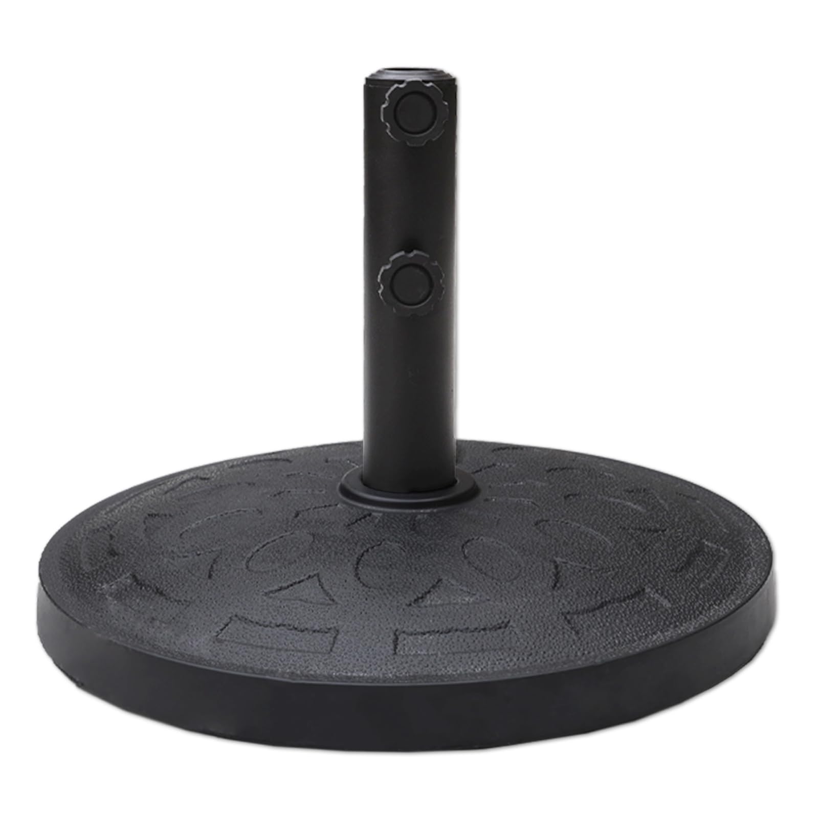 Base redonda sombrilla 14 kg C-Hopetree negra exterior patio mercado jardín