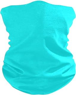 Color azul brillante sólido para clima caliente/frío, a prueba de viento, polainas para el cuello para hombres, diseños únicos, máscara facial de tela para mujer, para caza, caza, disfraces de