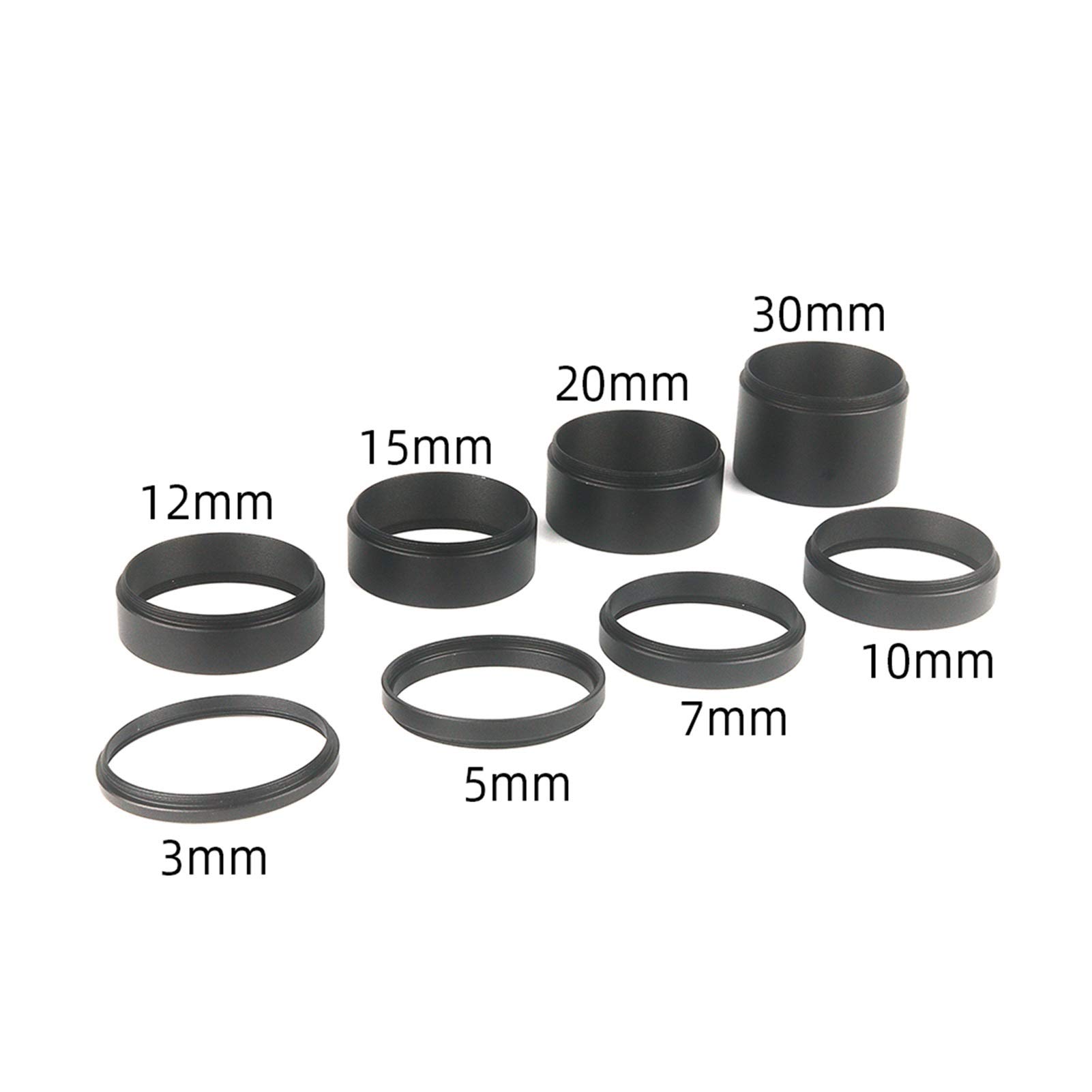 Kit Anelli Di Estensione M48 Per Telescopi - Tubi Di Prolunga Focale Variabile, Lega Di Alluminio - Foto 4