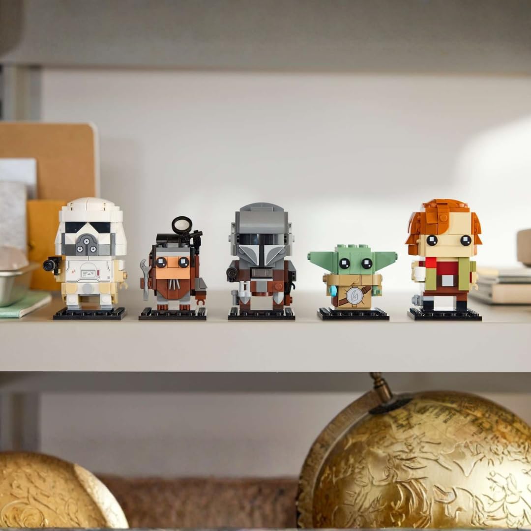 Amazon.co.jp: レゴ(LEGO) ブリックヘッズ マンダロリアンとグローグー