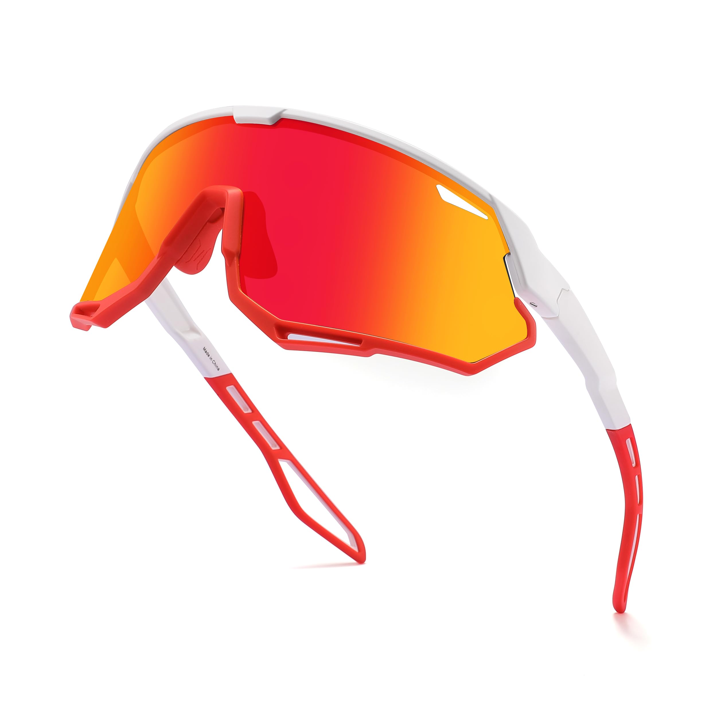 SANSROTT Cycling Running Sunglasses for Men Women Baseball Sunglasses MTB Frame for Outdoor Sports Softball Running Biking