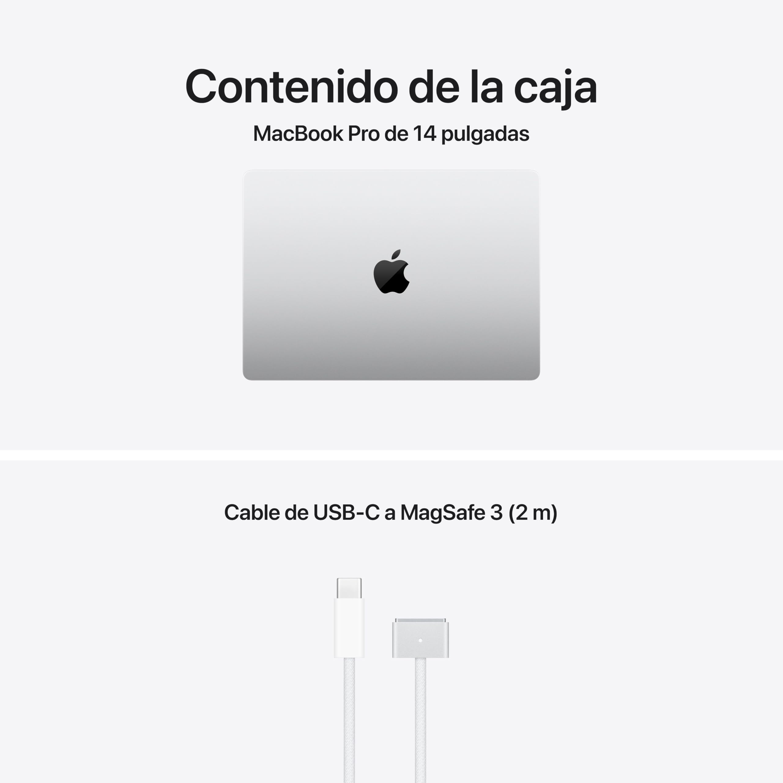 Apple MacBook Pro de 14,2 Pulgadas portátil con Chip M5: Pantalla Liquid Retina, CPU de 10 núcleos y GPU de 10 núcleos, 32 GB Memoria unificada, 1 TB de SSD, Teclado español; Plata