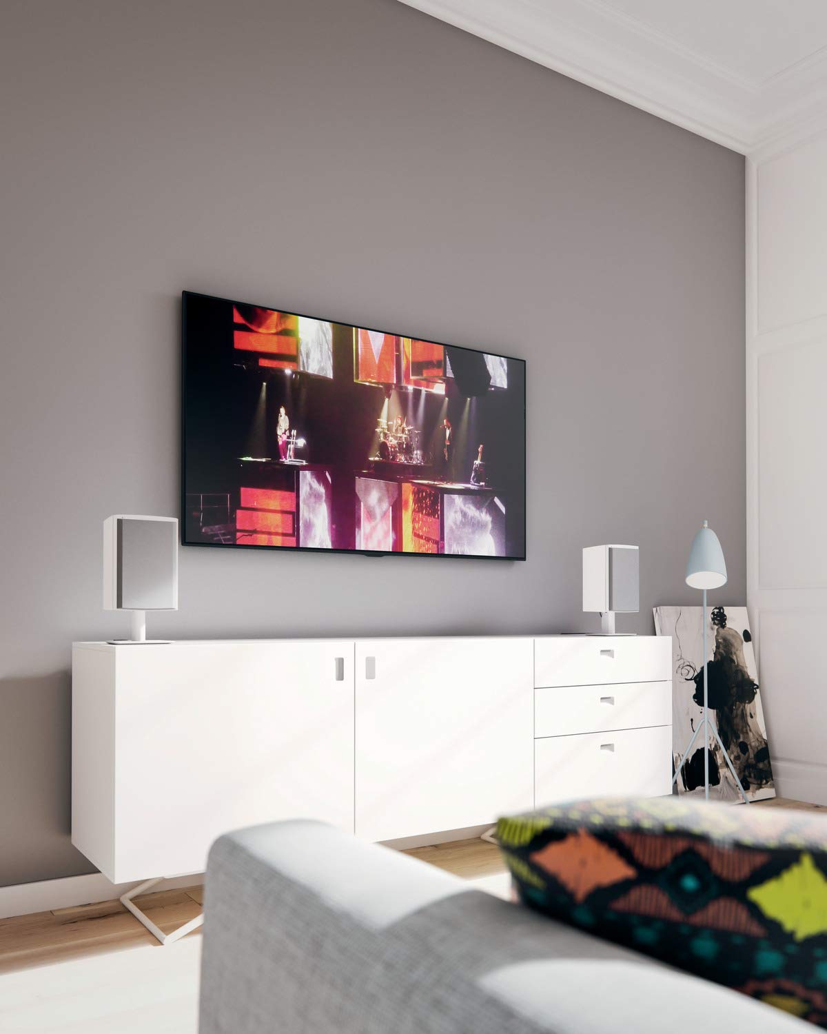 Dynaudio 960243 Xeo 2 Bluetooth-Lautsprecher weißer Satin