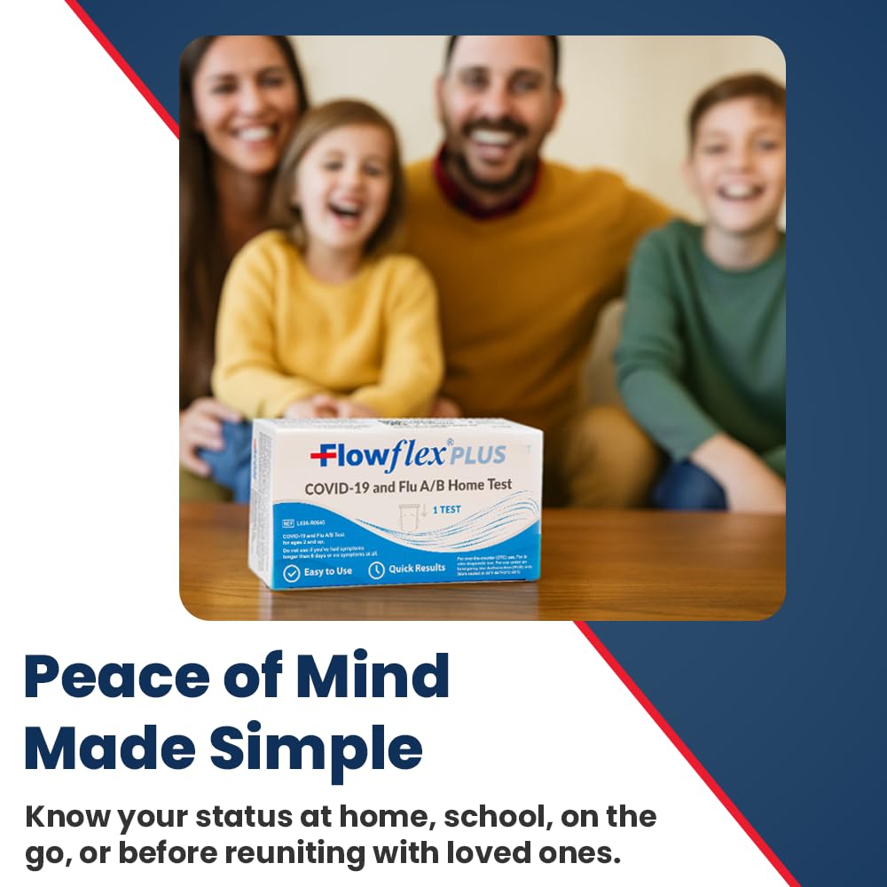 Best ⁢Health Test - COVID & Flu Home Test by Flowflex Plus Review