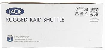 LaCie Rugged Raid Shuttle 8TB 外付けハードドライブ Amazon.com: LaCie Rugged Raid Shuttle 8TB External Hard