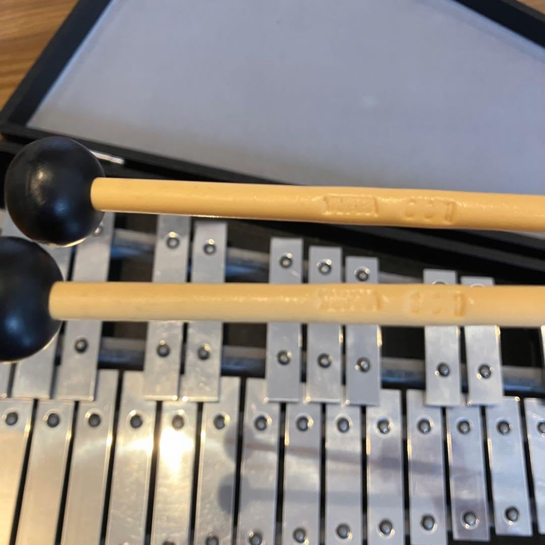 美品】グロッケン 鉄琴 32鍵 ケース付 SAITO 一体型 美品】グロッケン 鉄