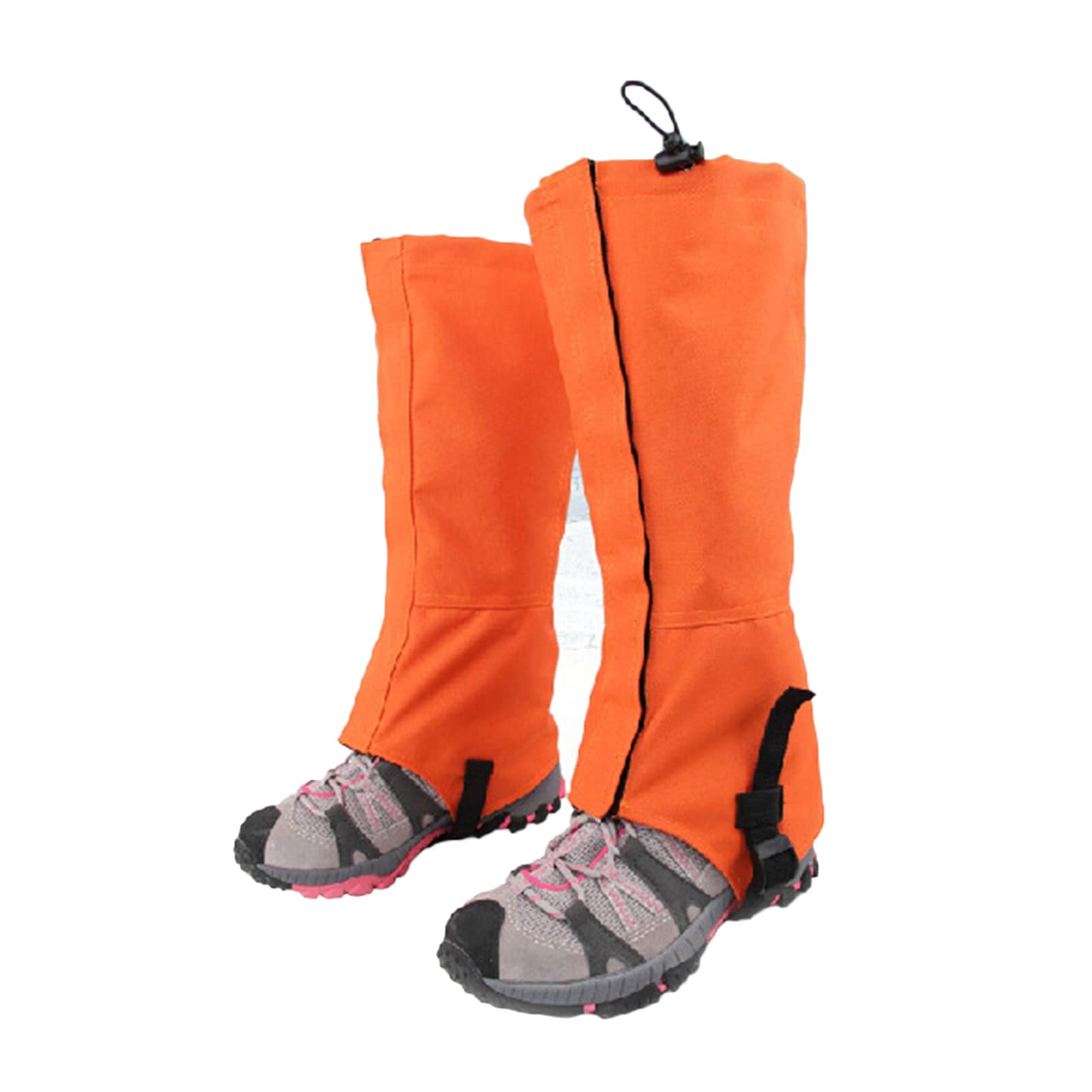 Polainas for piernas, polainas for exteriores, polainas de tamaño ajustable, polainas for senderismo, caminar, polainas transpirables for hombres y mujeres (1 par)