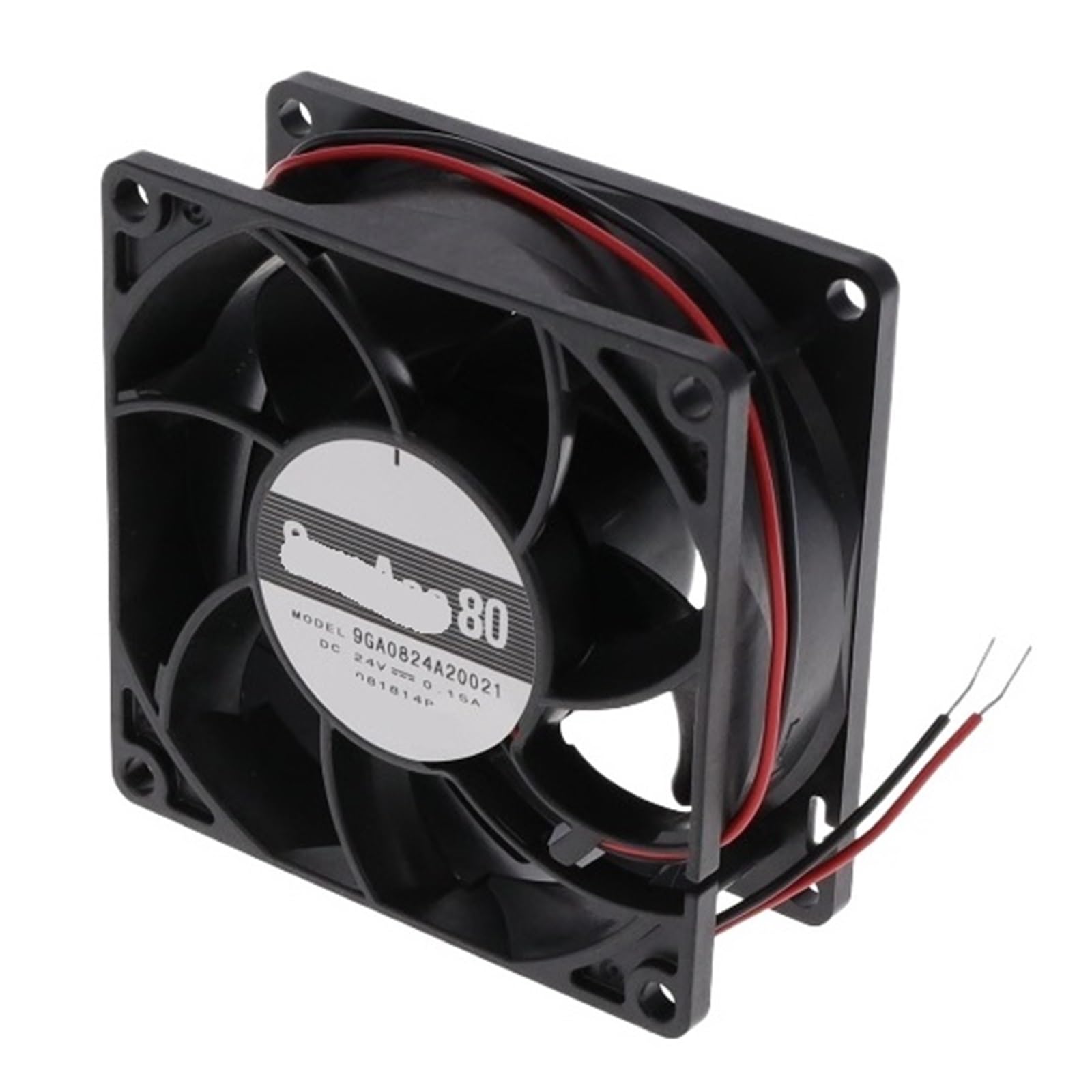 PEQYUACTE 9GA0812G4002 12VDC Fan 80X80X25.20mm 5.76W 2wire 6800RPM