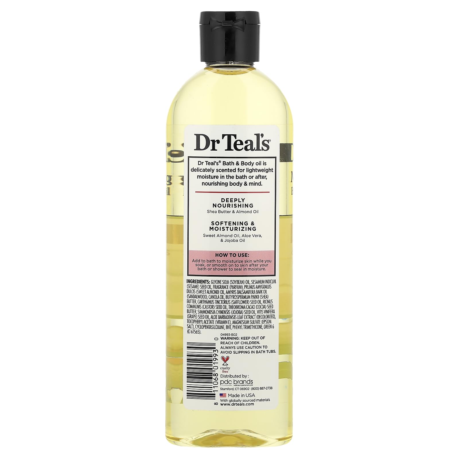 Dr.Teals Shea Yağlı Banyo ve Vücut Yağı 260ML