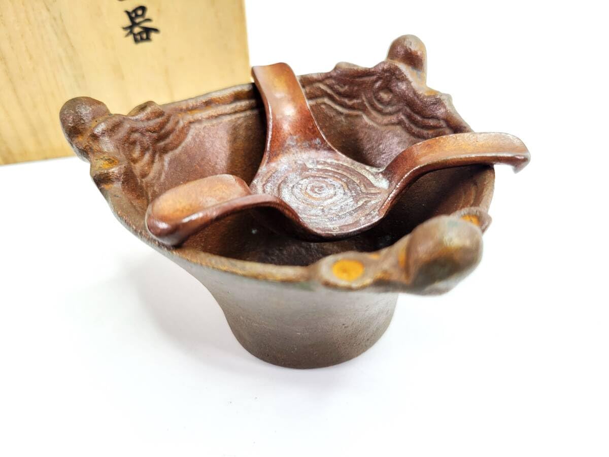 Amazon.co.jp: 【蔵出し品】縄文土器会田富康年美術年鑑掲載物故金工作