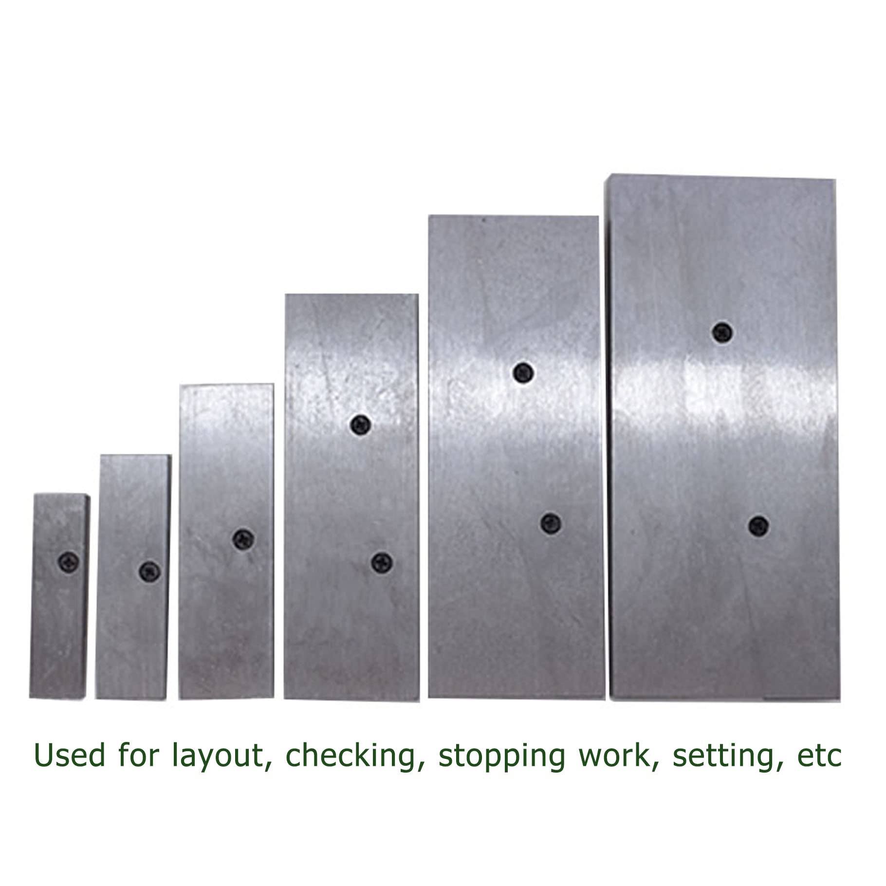 MITUTOYO Adjustable Parallel Set: 3/8 In To 2 1/4 In /9.5 Mm - Foto 5