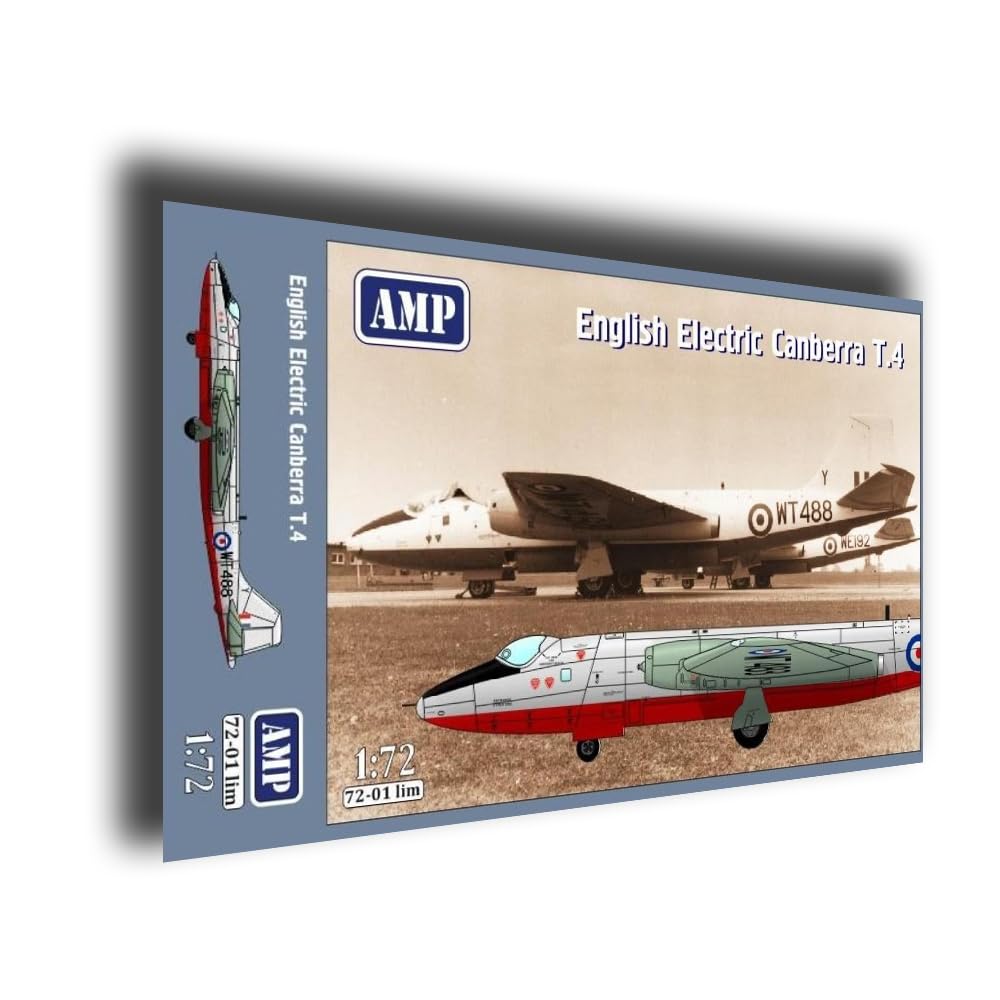 AMP 72-01LIM 1/72 English Electric Canberra T.4 Limited Edition Plastic Model kit