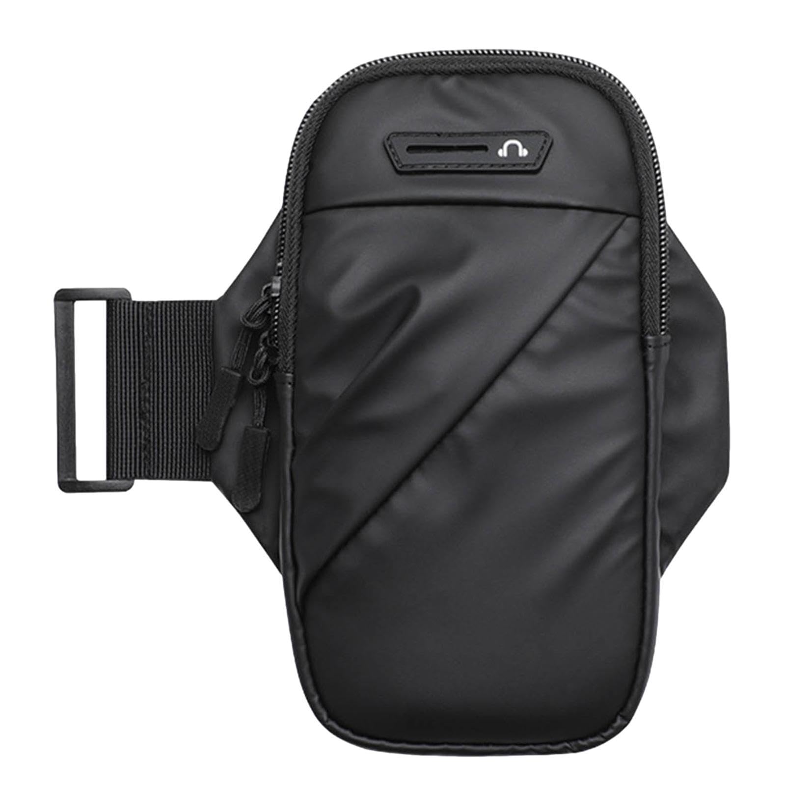 Phone Holder Armband - Waterproof Phone Sleeve Armband, Running Armband Phone Holder | Large Capacity Phone Bag with Headphone Jack, Workout Phone Armband for Cycling Jogging Exercise Weightlifting