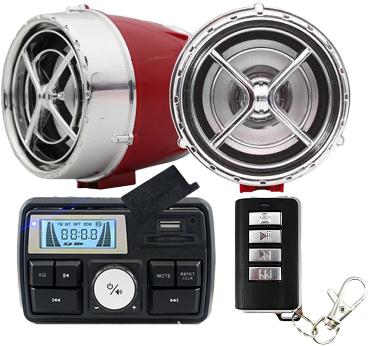 Parlantes Bluetooth para Motocicleta, Sistema de Sonido ATV UTV