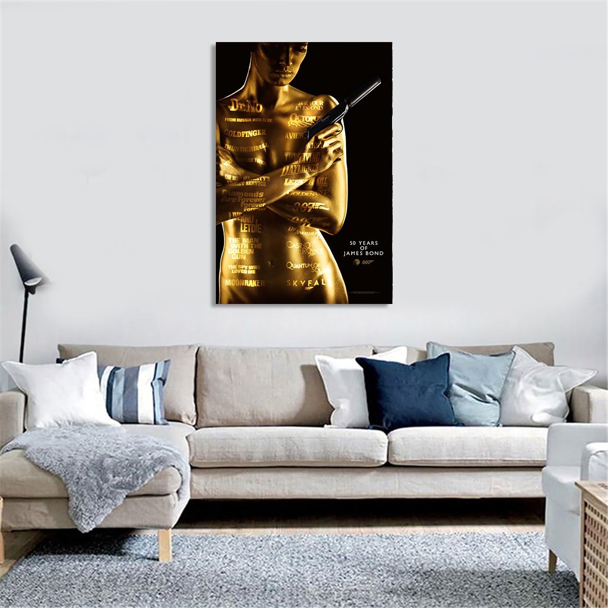 James Bond - 50th Anniversary Poster Movie Poster Art Print