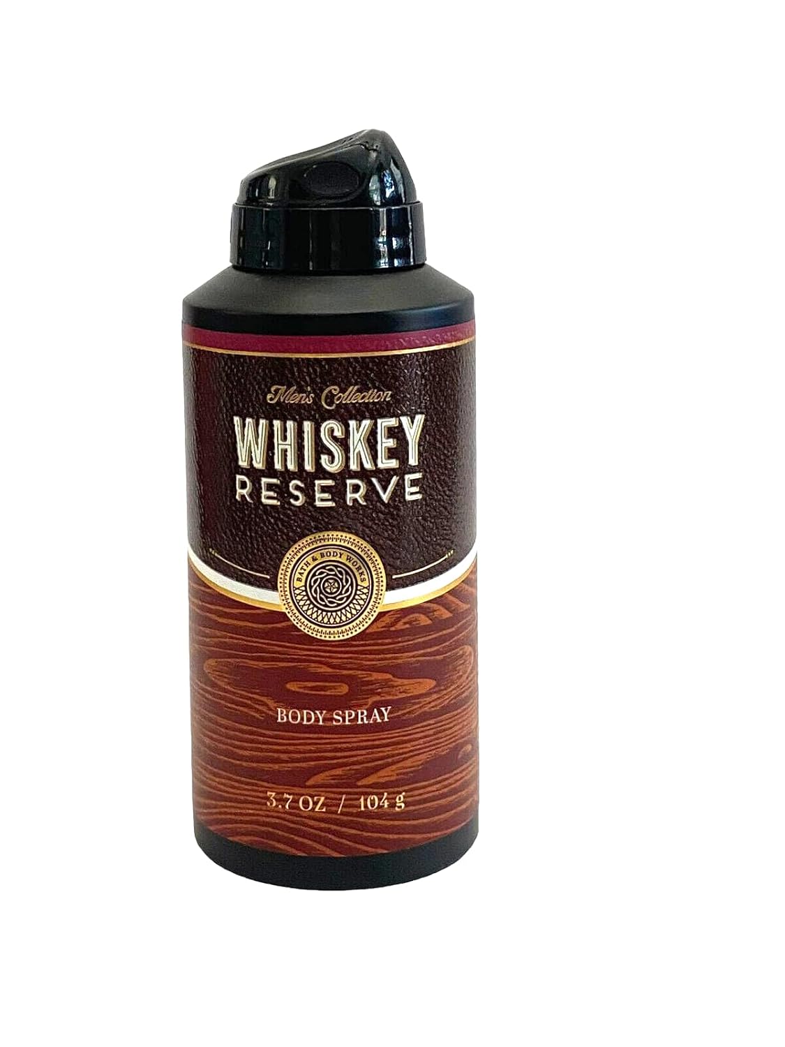 Bath & Body Works Men's Deodorizing Body Spray, 3.7 Fl Oz (Whiskey Reserve)
