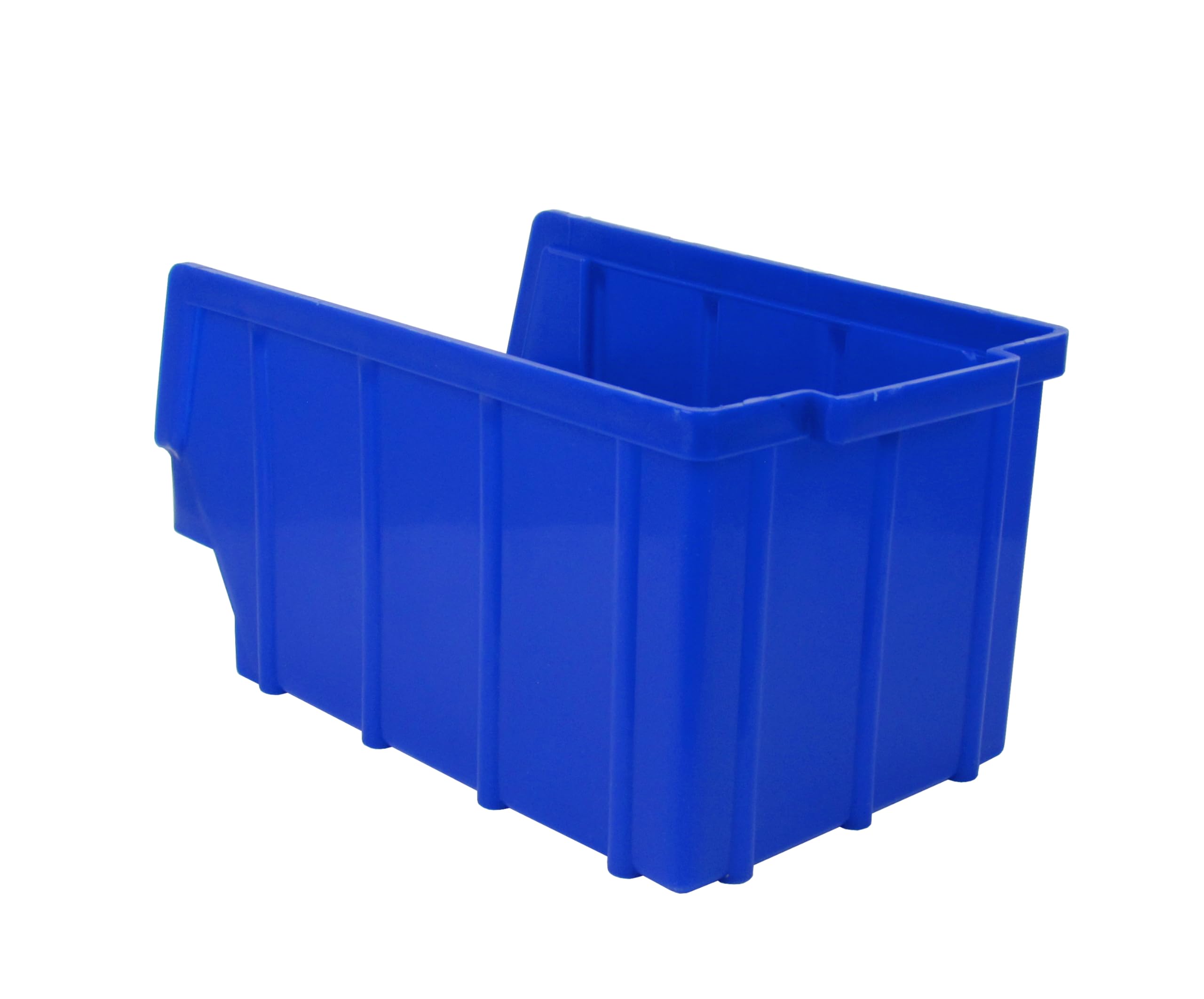 10 Stück Sichtlagerkästen - Größe 3 - 13 cm x 25 cm x 14,5 cm – aus hochwertigem Kunststoff – einfach stapelbar – vielseitig einsetzbar