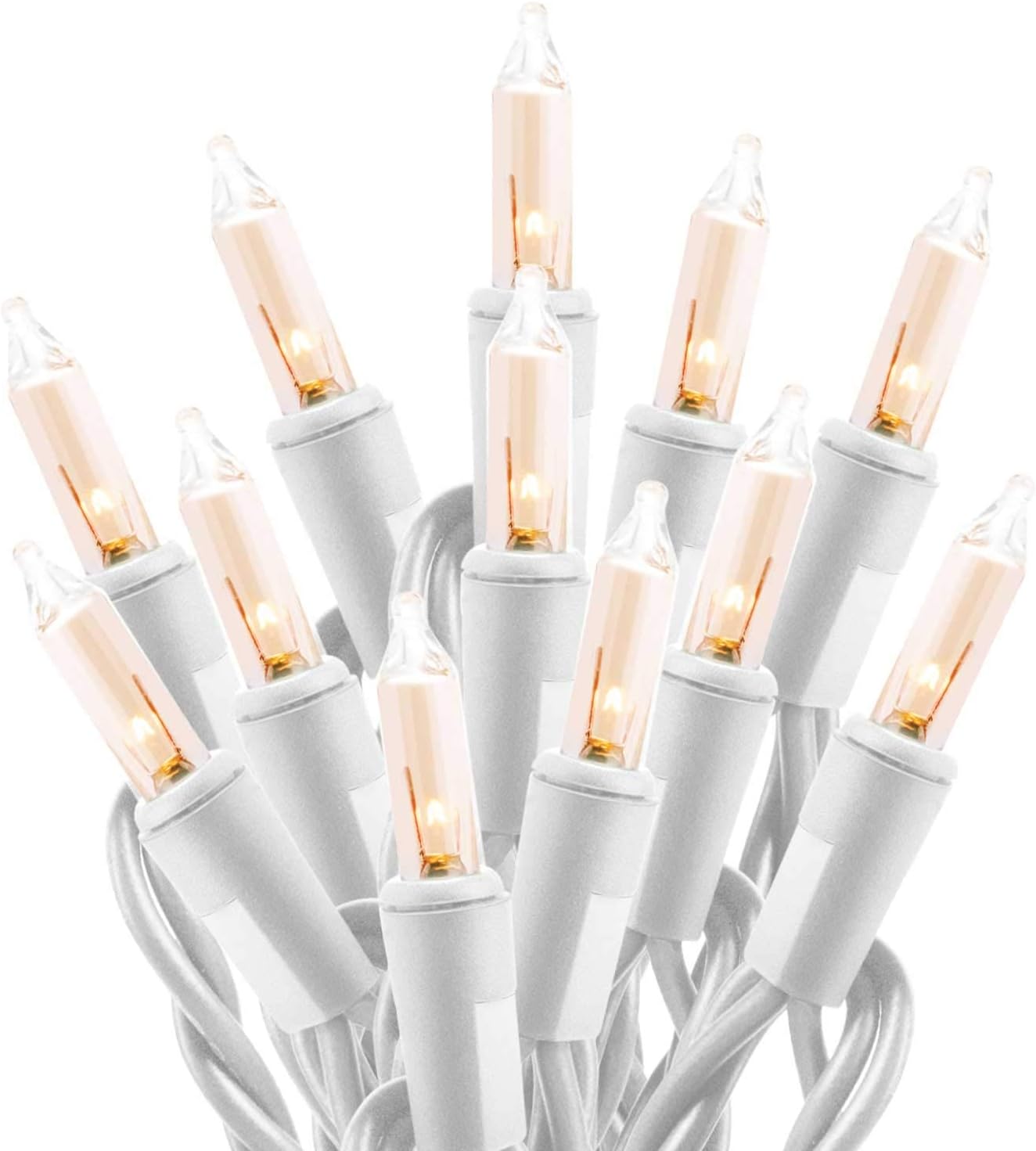 25 count white mini christmas lights Clearance