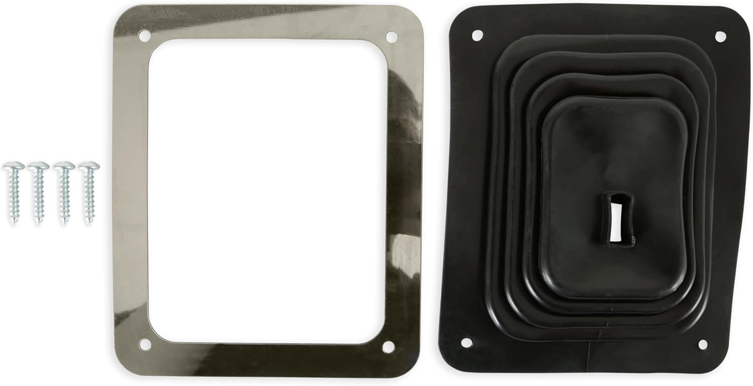 Hurst 1148429 Indy Boot and Plate Kit , Black