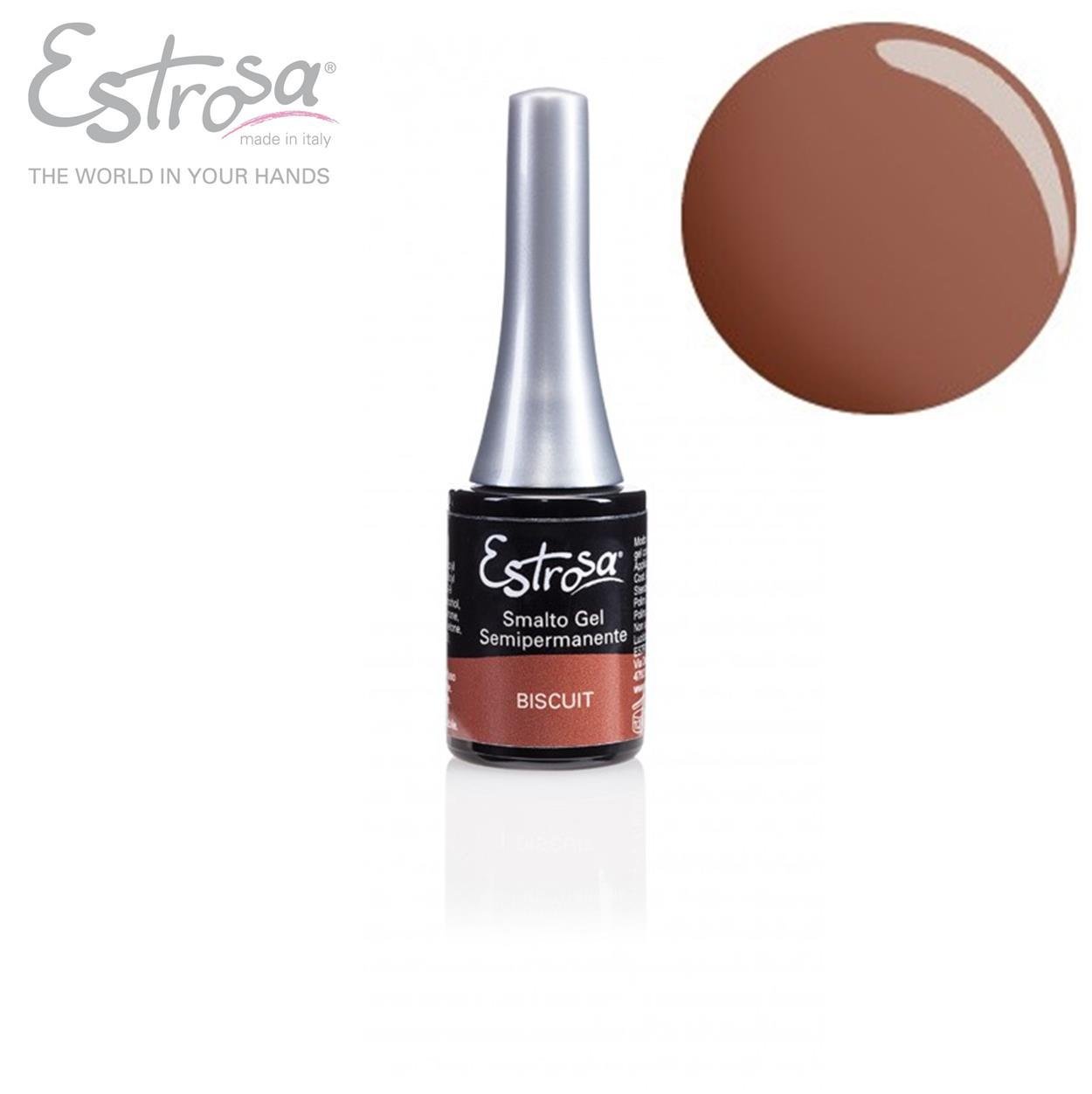 Estrosa - Semi Permanent Nail Polish Biuscuit Gel Estrosa - 14 ml