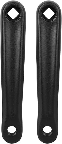 Miniatura 6 de Fydun Brazo de manivela de bicicleta, 1 par de brazos de manivela duraderos para BMX Old School Cruiser Cyclocross Bike Mid Drive Motor