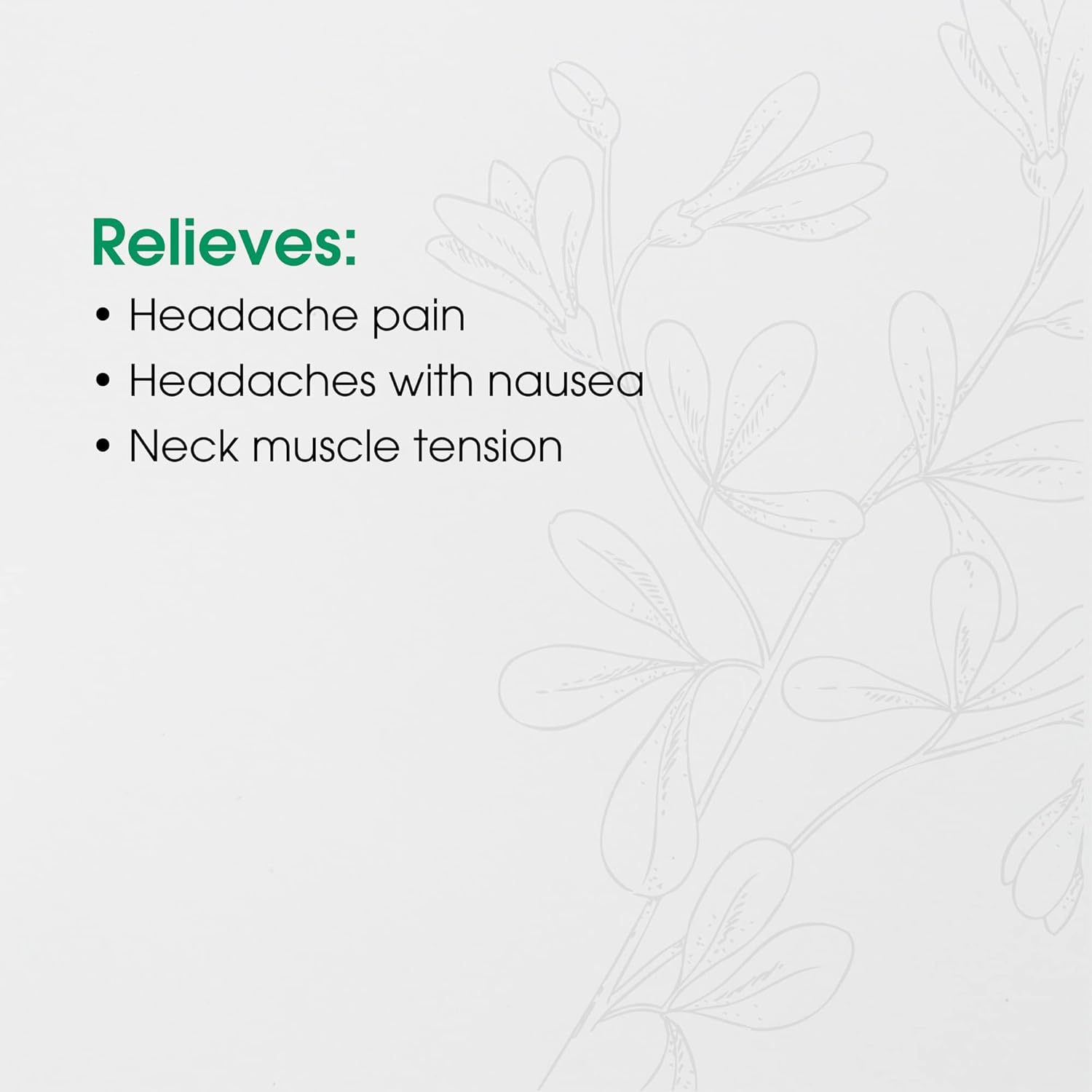 BHI Migraine Natural Headache & Migraine Relief 17 Powerful Multi-Symptom Homeopathic Active Ingredients - Non-Drowsy Remedy Helps Relieve Pain, Tension & Throbbing in Head, Eyes & Neck - 100 Tablets : Health & Household