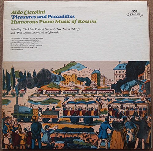 Aldo Ciccolini: pleasures and peccadillos - Humorous Piano Music of Rossini (LP Record)