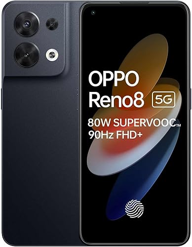Miniatura 1 de Oppo Reno8 5G Dual 256GB 8GB RAM desbloqueado de fábrica (solo SGSM  Sin CDMA, no compatible con VerizonSprint), color negro