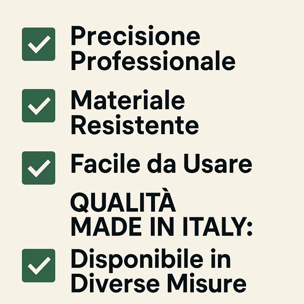 Regolo Professionale per Tramezzi 220/330 mt3, Made in Italy – Ideale per Muratori e per cantieri edili – Precisione e Robustezza – Calandro per Tramezzi Ottimo per l’Edilizia – Bastone per Tramezzi
