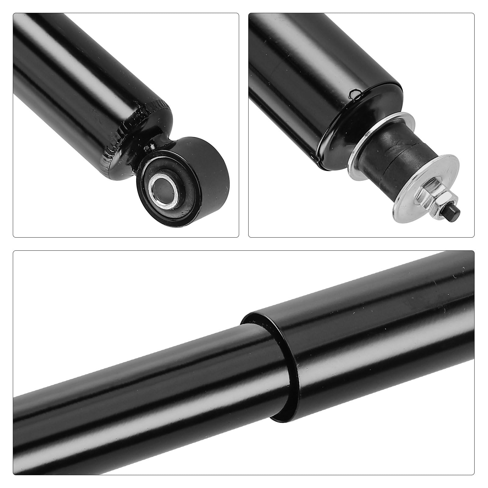 Frankberg 2 amortiguadores de choque delantero izquierdo y derecho, presión de gas de 382 mm, compatible con Terrano II R20 Maverick UDS UNS Terrano I WD21 Replace# 290637,1954813