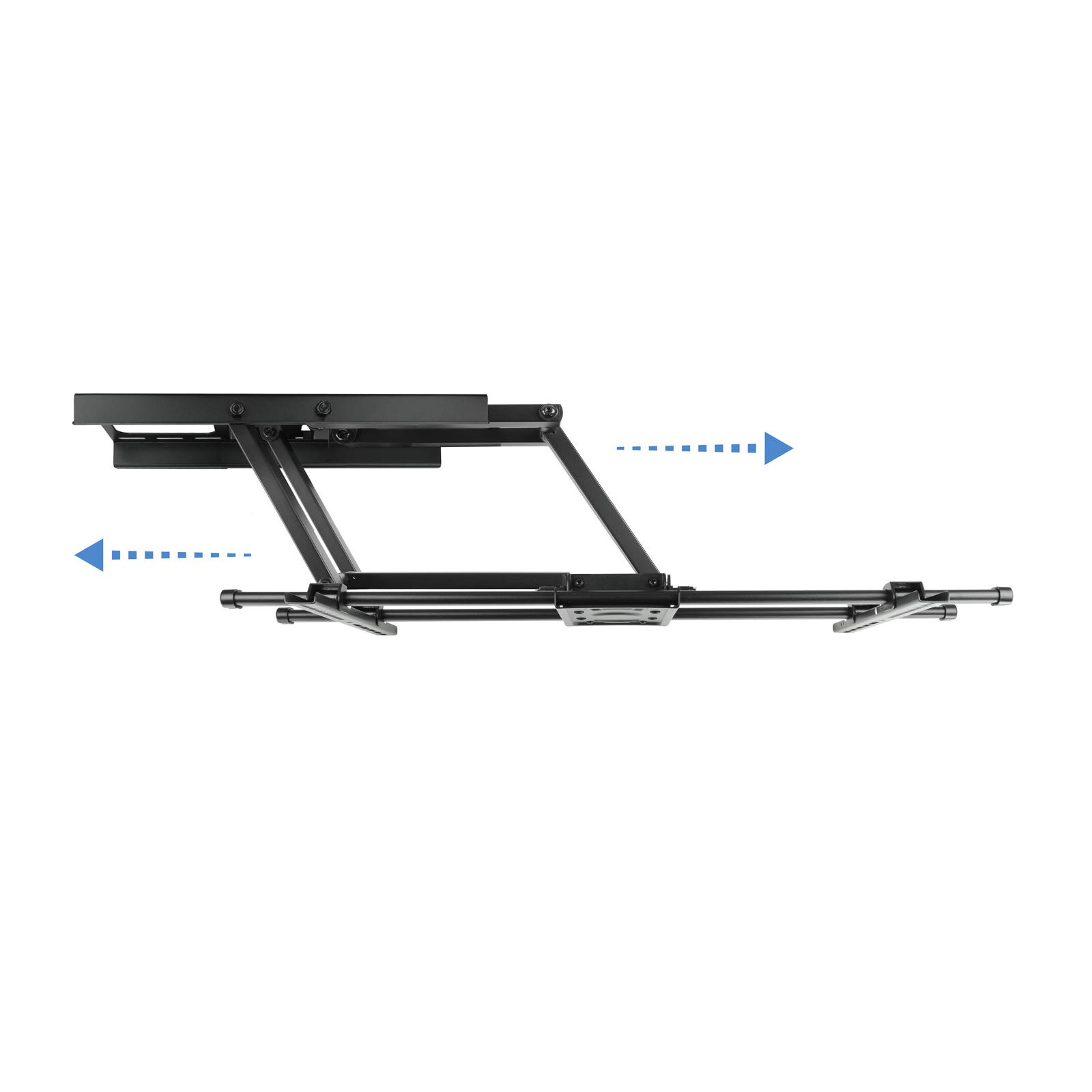 Tooq LP3790TN-B - Soporte de Pared para Pantallas 43" - 90", Máximo 75 kg, Extensible, Inclinable, Color Negro