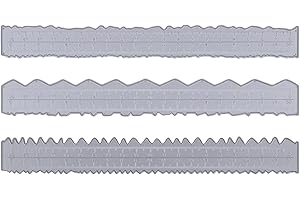 Craft Ruler with Deckle Edge Cutter