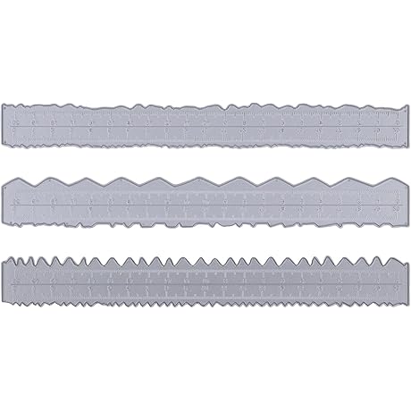 Craft Ruler with Deckle Edge Cutter