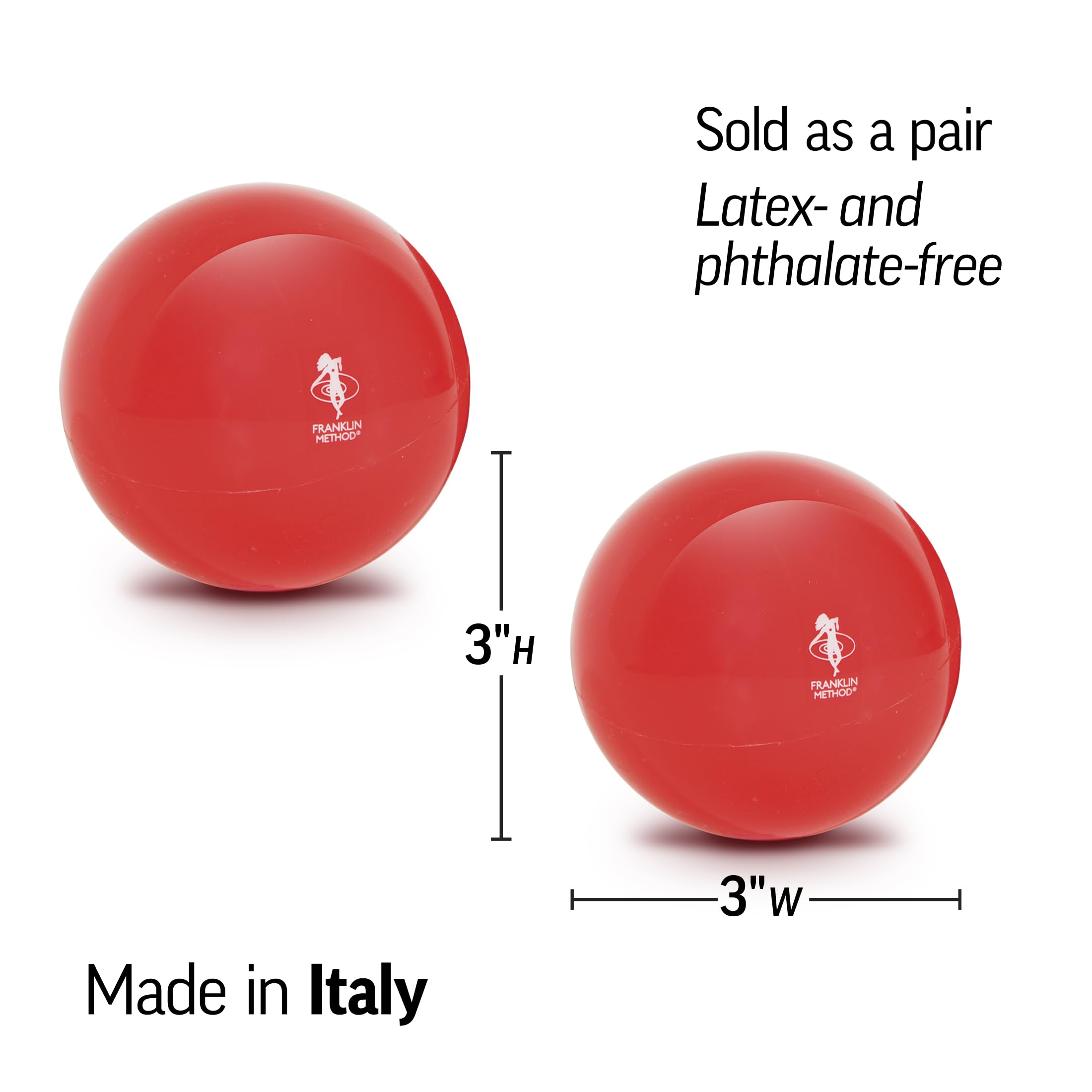 OPTP Franklin Universal Mini Ball Set 8cm rot