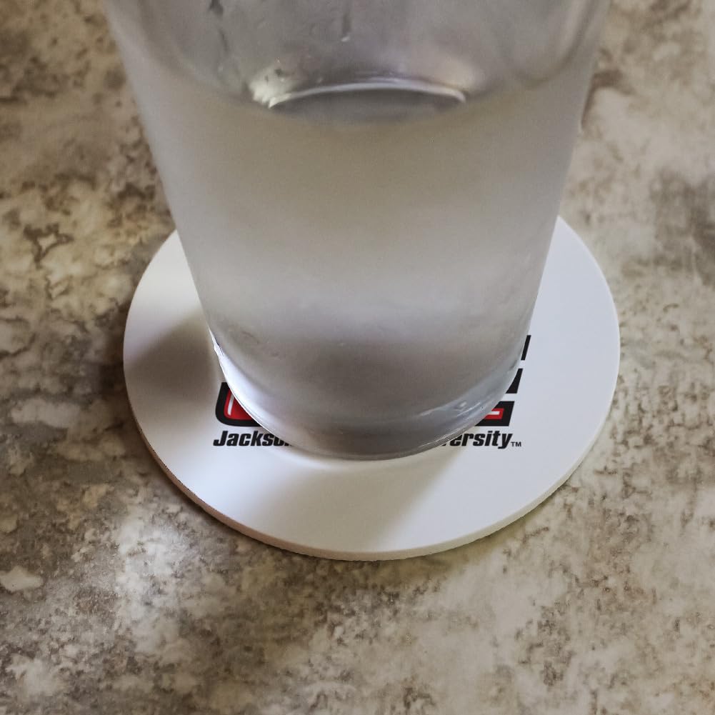 Graphics & More Jacksonville State University Primary Logo Novelty Coaster Set