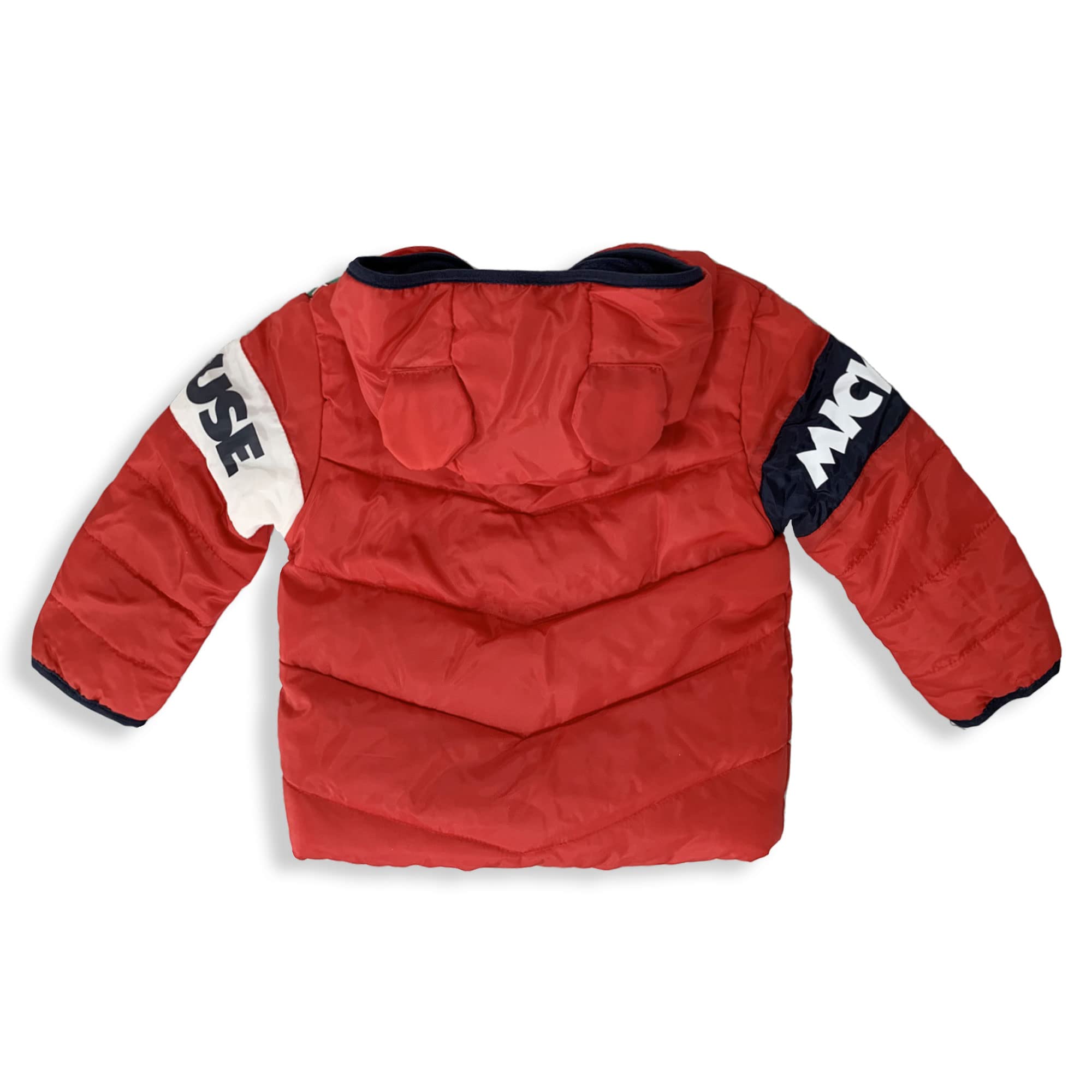 Giubbotto Neonato Invernale Disney Mickey Mouse Bimbo con Cappuccio 5891
