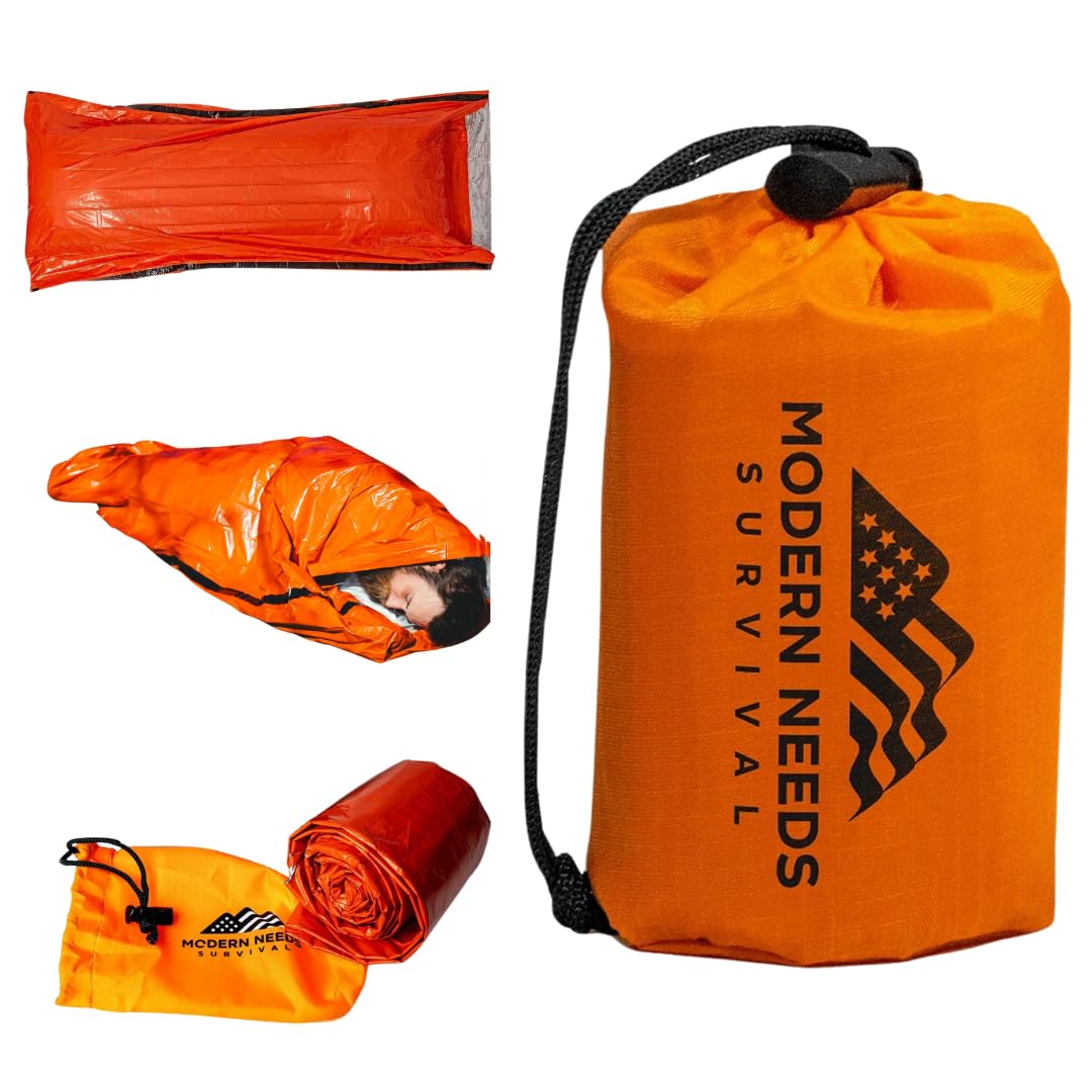 Amazon.com : MODERN NEEDS Emergency Sleeping Bag Survival