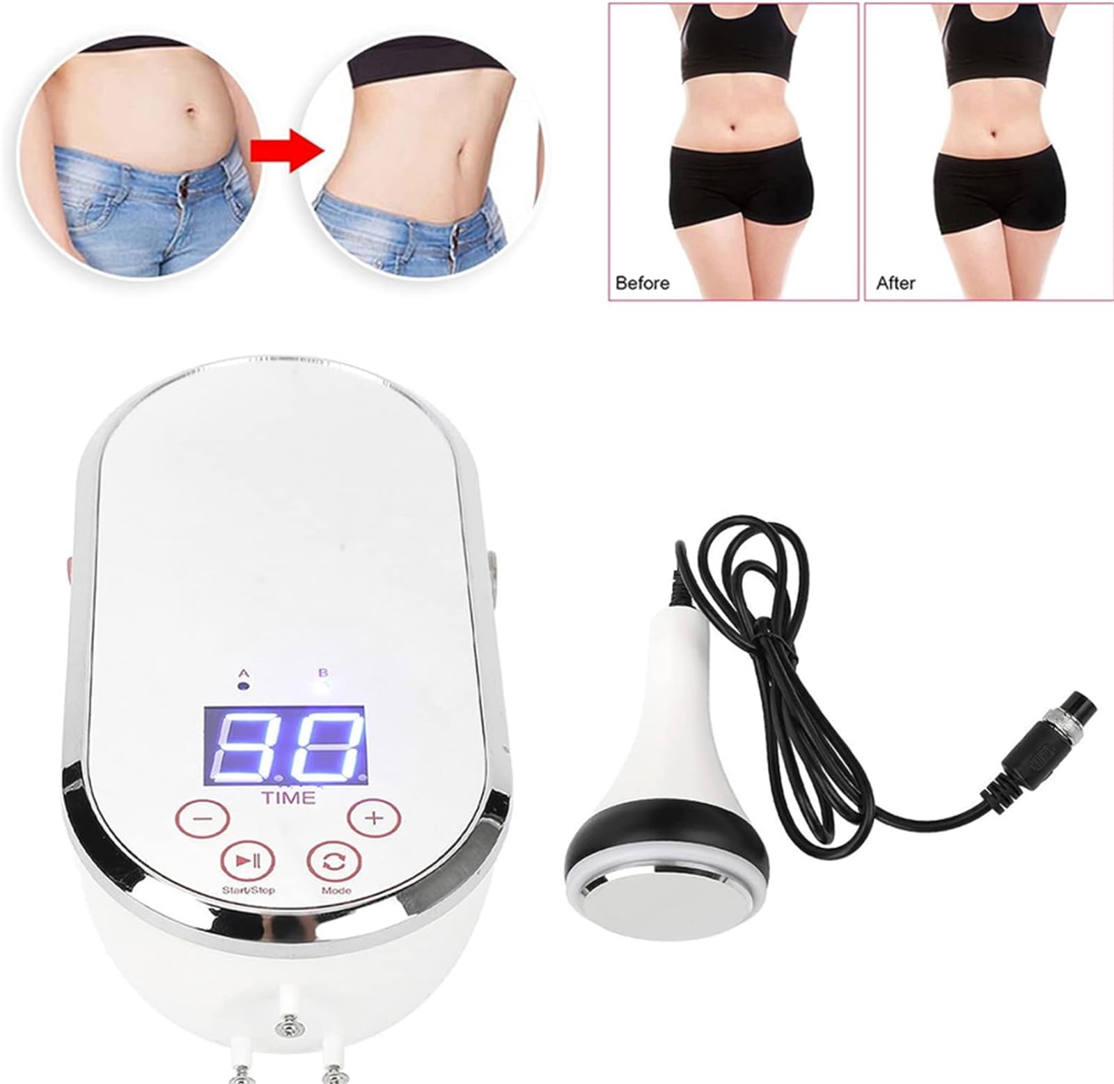 Dispositivo dimagrante per il corpo, macchina per la rimozione e il massaggio della cellulite, massaggiatore brucia grassi per il trattamento della pelle e l'aspetto liscio, soluzione di bellezza