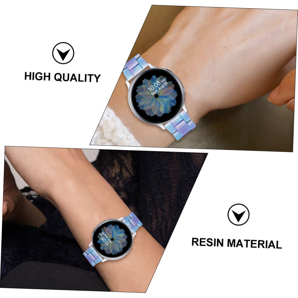 Housoutil 3 Stk Armband Einzigartige Uhren Für Männer Smartwatches Für Frauen Smartwatch Für Männer Hüllen Für Uhrengürtel Aus Nylon Herren Anschauen Harz Schmücken