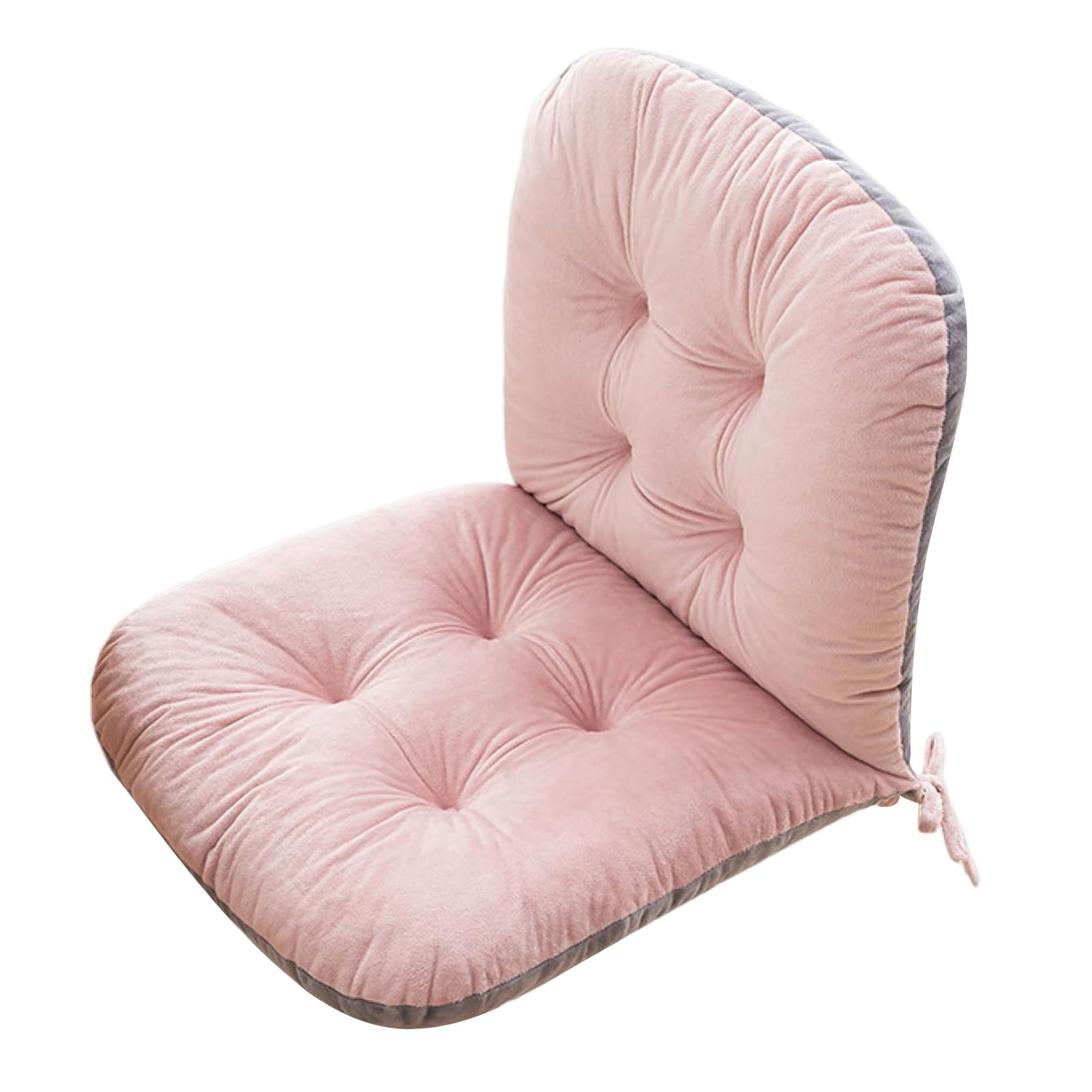 LEAQU Chair Cushions,Kitchen Chair Pad with Ties,Anti-Slip Soft Comfortable Office Chair Cushion Seat Cushion with Back Support,Indoor Rocking Chair