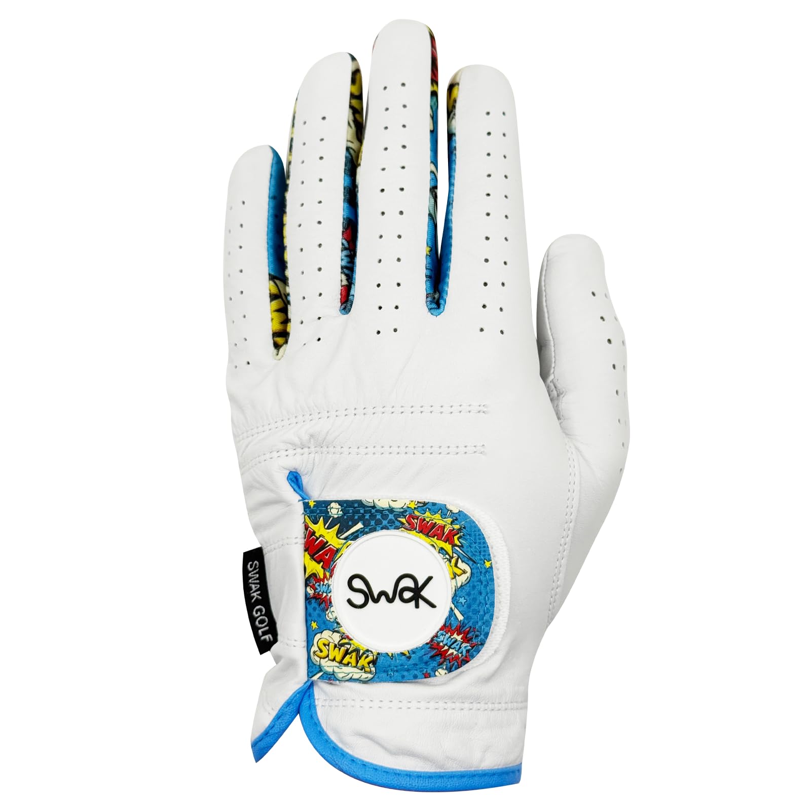 Golf Glove by SWAK - Soft Grip Cabretta Leather Golf Gloves for Right Handed & Left Handed Golfers - Suitable for All Weather