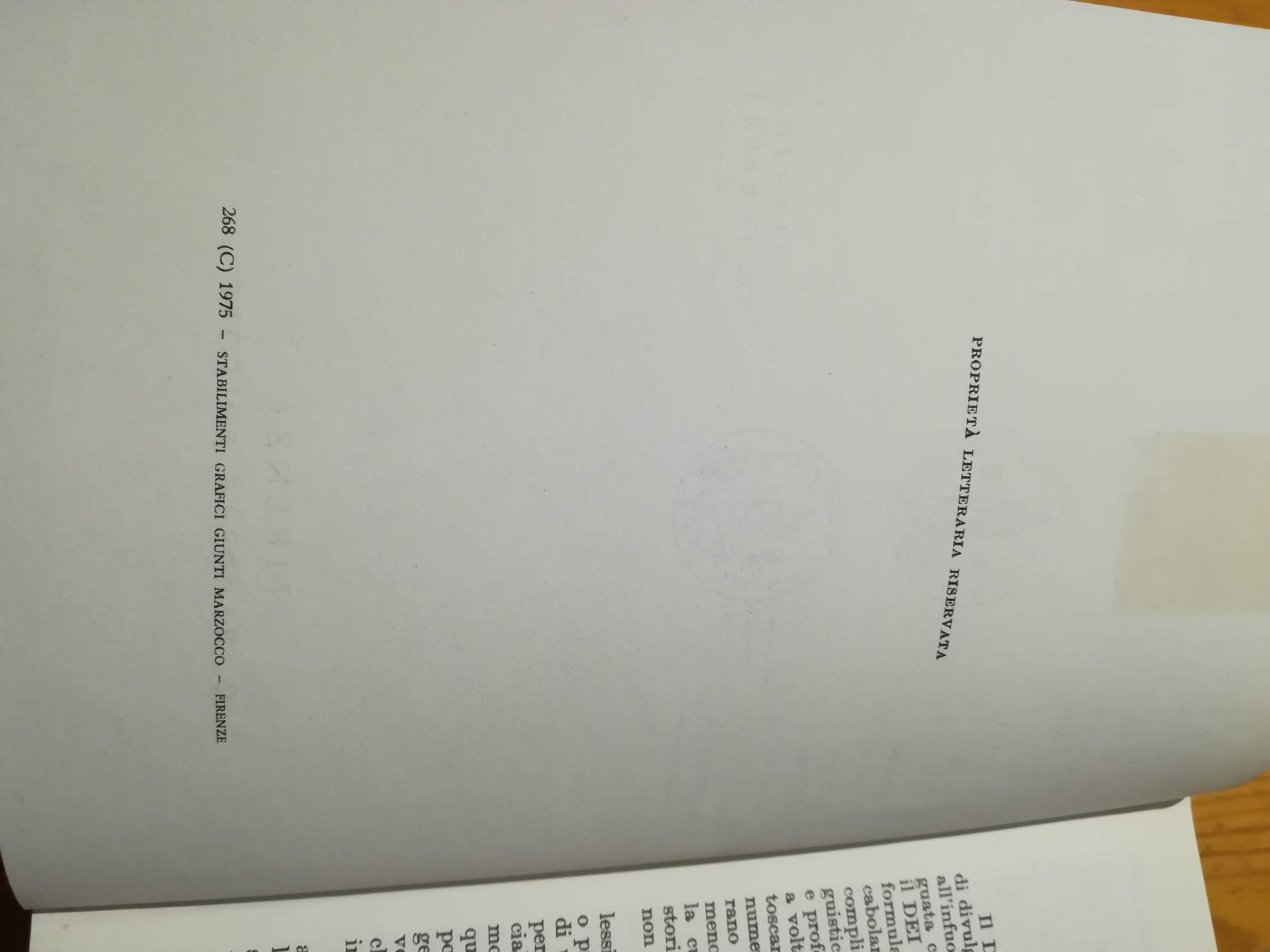 Dizionario etimologico italiano Volume primo: A-Ca - Volume secondo: Ca-Fa - Volume terzo: Fa-Me - Volume quarto: Me-Ra - Volume quinto: Ra-Zu (volumi stampati fra il 1950 ed il 1957)