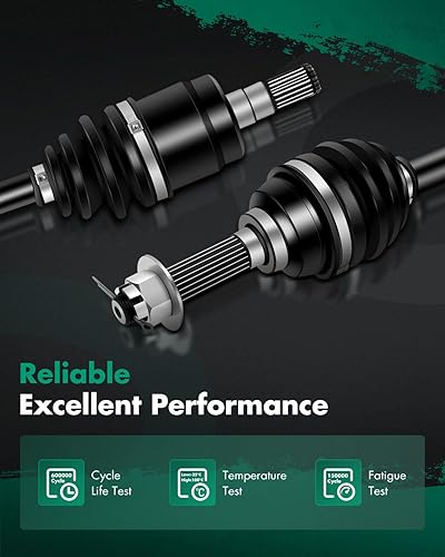 Vista 60 de SCITOO 1333081 1333947 Eje CV trasero izquierdo derecho para 2016-2020 para Polaris General 1000 2017-2020 para Polaris General 4 1000 2015-2018