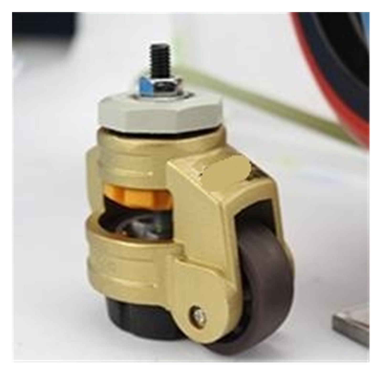 1 Pack 120f/120s Foma Wheel Level Adjustment Luxury Style 5 Colors Suitable for Mechanical Furniture Appliances(120S-Gold)
