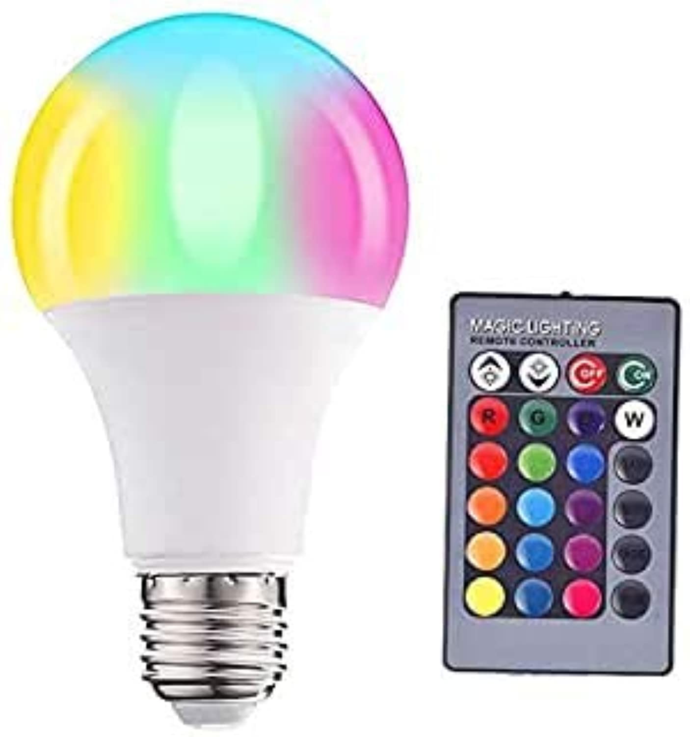 Beauenty 5W RGB Changing Color LED Spot Light Bulb Flood Lamps, Remote control
