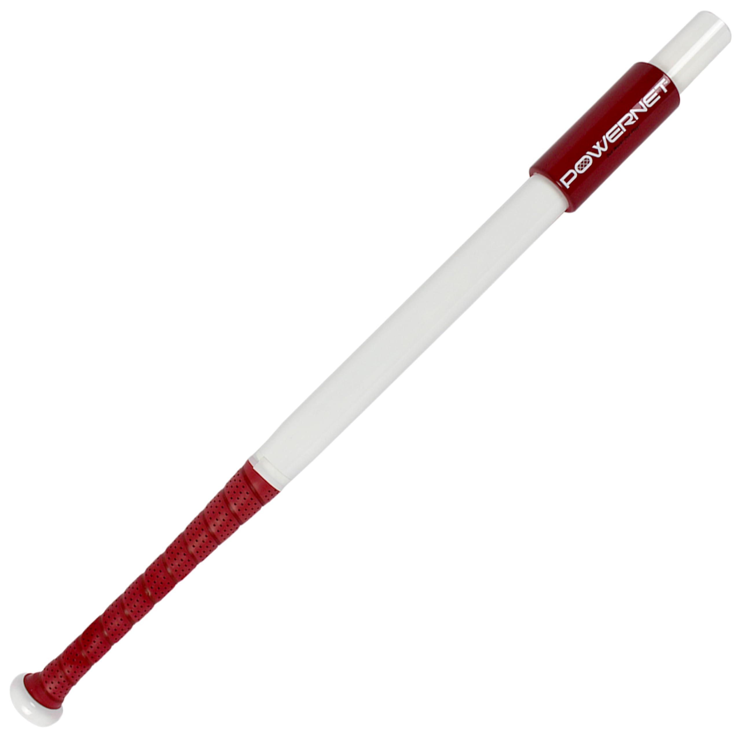 PowerNet Baseball Softball Sweet Spot Bat (34" / 32 oz) | Develop Proper Swing Technique and Hitting Location | Build Confidence at The Plate | Strengthen Batting Muscle Groups | Batting Warmup