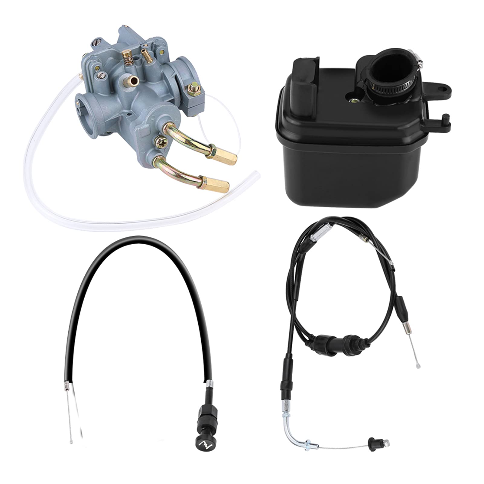 EBTOOLS Für Pw 50 Gaszug - Für Y Zinger Pw 50 Pw50 Pw 50 Weiß Vergaser Vergaser Luftfilterkasten Gaszug Chokezug Vergaser Vergaser Luftfilter Gaszug Choke Elektris