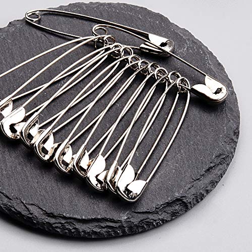 Small Safety Pins 1.1inch 28mm 300-Count,Assorted Safety Pins,Durable Safety Pins for Clothes Crafting