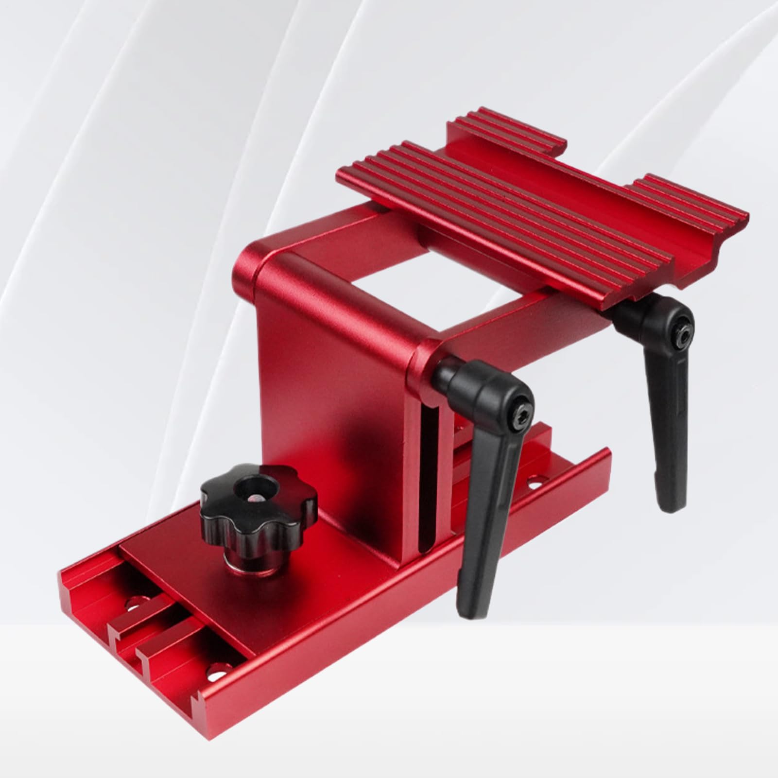 Herramienta de afilado plantilla de descanso, amoladora de precisión resto | 8.0x5.9 pulgadas Banco de apoyo con ángulo ajustable, guía, plantilla manual con estilo industrial, miel para taller Chisel